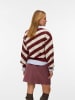 Vero Moda Strickpullover in Syrah