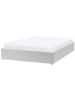 Beliani Doppelbett DINAN in Grau - (W) 167 x (H) 31 x (L) 214 cm
