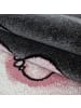 KADIMA DESIGN Kinderteppich Waschbar Elefant TASNA Strapazierfähig OEKO-TEX in Pink