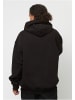 PEGADOR Kapuzenpullover in washed black