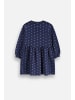 MOKIDA Oversize-sweatkleid in dunkelblau