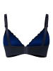 Ulla Popken BH ohne Bügel in nachtblau