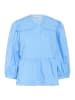 Karen By Simonsen Kurzarm-Bluse KBAnnabelle Peplum fit in Della Robbia Blue