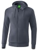 erima Kapuzensweatjacke in slate grey