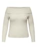 ONLY Carmakoma Strickpullover in Whitecap Gray 1