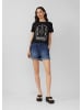QS T-Shirt in 99D0_schwarz