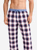 Luca David Pyjamahose Olden Glory Pants in blau+rot