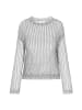 IZIA Women Sweater in black white