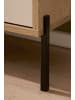 Furn.Design Sideboard in kaschmir und Eiche 205 cm, Kommode mit Soft-Close