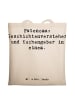 Mr. & Mrs. Panda Tragetasche Patenoma mit Spruch in Creme