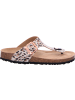 Tamaris Zehentrenner in BEIGE/LEOPARD
