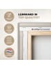OnlyWow Leinwand Bilder Cappuccino
