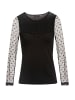 Vive Maria Langarmshirt French Chic in schwarz