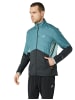 asics Laufjacke in FOGGY TEAL/GRAPHITE GREY