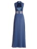 Vera Mont Abendkleid rückenfrei in Blue Stone