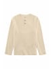 Hessnatur Hessnatur Henley Rib-Shirt Relaxed aus Bio-Baumwolle in natur