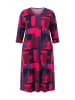 Ulla Popken Kleid in dunkel weinrot