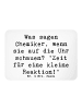 Mr. & Mrs. Panda magnet Spruch Chemiker Reaktion mit Spruch in Weiß