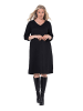 Ulla Popken Kleid in schwarz
