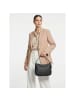 Lazarotti Bologna Leather Hobo Schultertasche Leder 27 cm in black