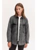 PULZ Jeans Jeansjacke PZALENA Shirt Jacket 50206991 in grau