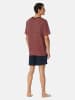 Schiesser Pyjama Comfort in chilli rot