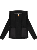 ragwear Fleecejacke Appopis Block in Black