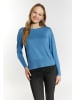 myMo Damen Strickpullover in Himmelblau