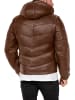Reichstadt Herren Regular Fit Jacke Echtleder in Cognac