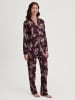 Calida Pyjama in black cherry