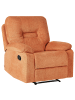 Beliani Sessel BERGEN in Orange - (W) 85 x (H) 101 x (L) 74 cm