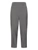 Kaffe Hose KAellie Regular fit in Grey Melange / Chalk Stripe