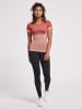 Hummel T-Shirt Raglanärmel Hmlclea Damen in WITHERED ROSE/ROSE TAN MELANGE