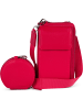 styleBREAKER Mini Umhängetaschen Set in Rot