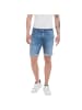 Replay Bermuda-Shorts in Mittelblau
