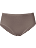 Erwin Müller Feinripp Slip 2er-Pack in taupe