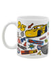Disney Cars Tasse 325ml Stickers Design Kinder Keramikbecher