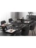 Villeroy & Boch Servierplatte Manufacture Rock in Schwarz ø 32,5 cm