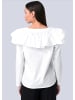 Alba Moda Bluse in weiß