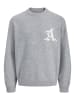 Jack & Jones Strickpullover in Light Grey Melange