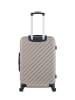 BlueStar Mittelgroßer Koffer CITE in Beige (64L)