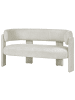 Beliani 2-Sitzer Sofa BUREA in Weiß - (W) 148 x (H) 75 x (L) 67 cm