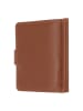 Golden Head Polo Geldbörse RFID Schutz Leder 10 cm Geldscheinklammer in cognac