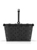 Reisenthel Carrybag XS Shopper Tasche 33.5 cm in glossy dots black
