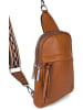 styleBREAKER One Shoulder Rucksack Tasche in Cognac