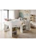58 aufm Kessel HOCHBETT Parisot Pirouette 1 90x200 Holznachbildung Weiß