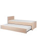 Beliani Tagesbett MARMANDE in Rosa - (W) 86 x (H) 82 x (L) 214 cm
