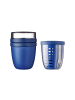 Mepal 2er Set Lunchpot mit Fruitpot Ellipse in Vivid Blue