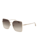 Longchamp Frauen Sonnenbrillen Schmetterling Gold