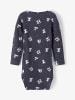 name it Unisex Baby Body mit Allover Print in Blau